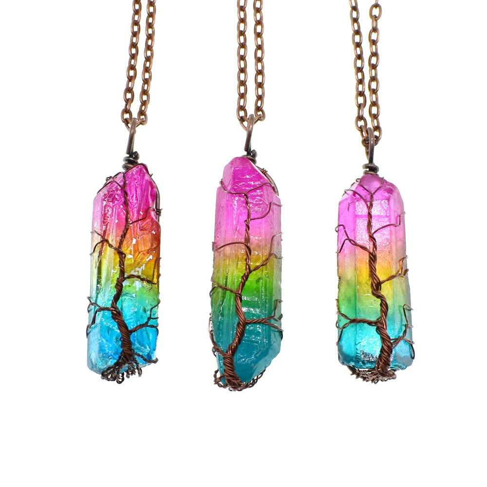 Aurora Rainbow Pendant crystal tree