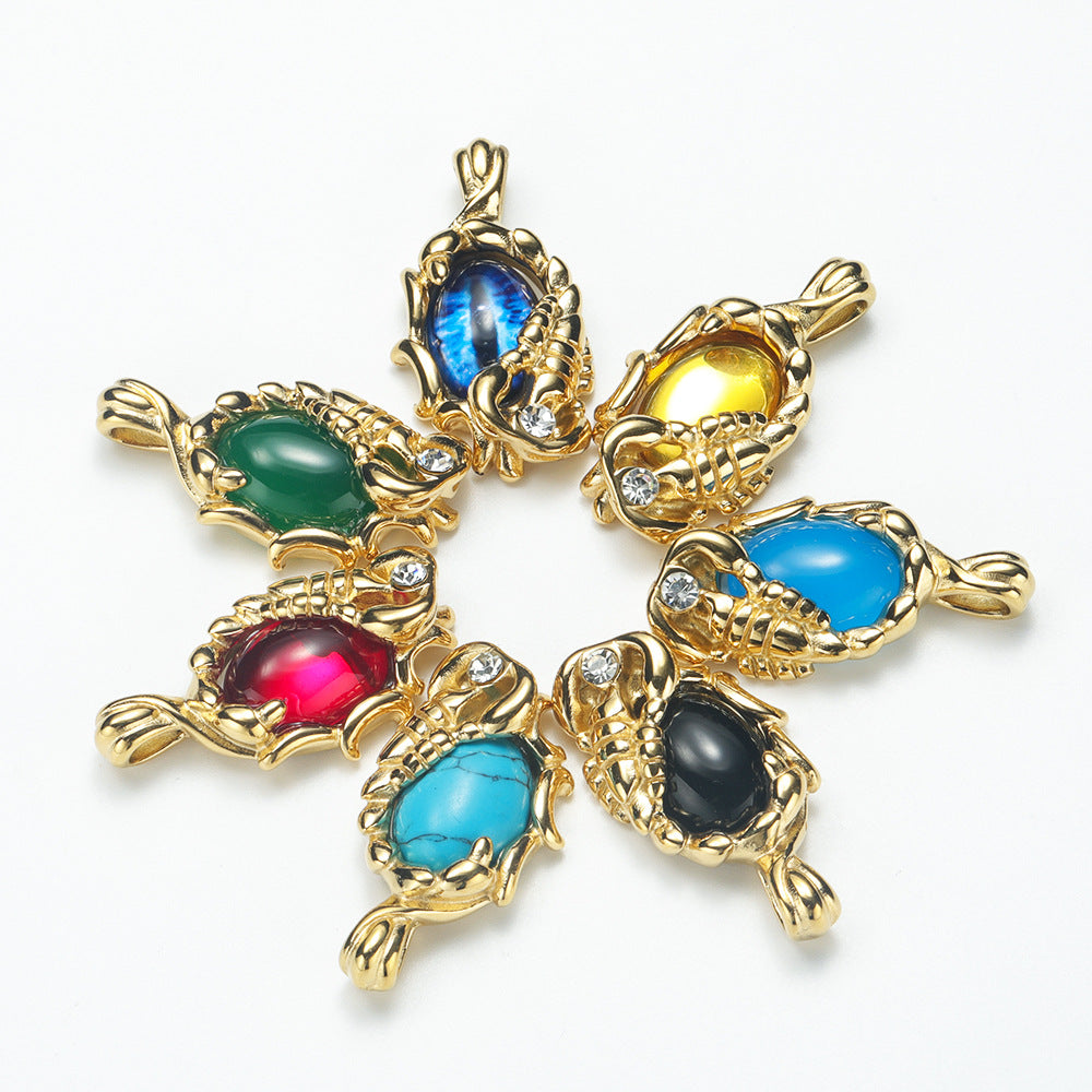 Astralis Gemstone Pendant Necklace