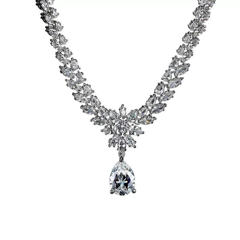 Celeste Moissanite Pendant Set