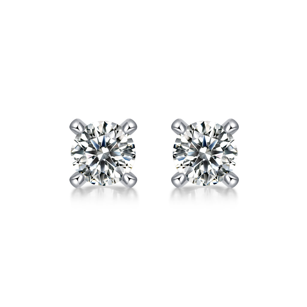 Timeless Moissanite earrings
