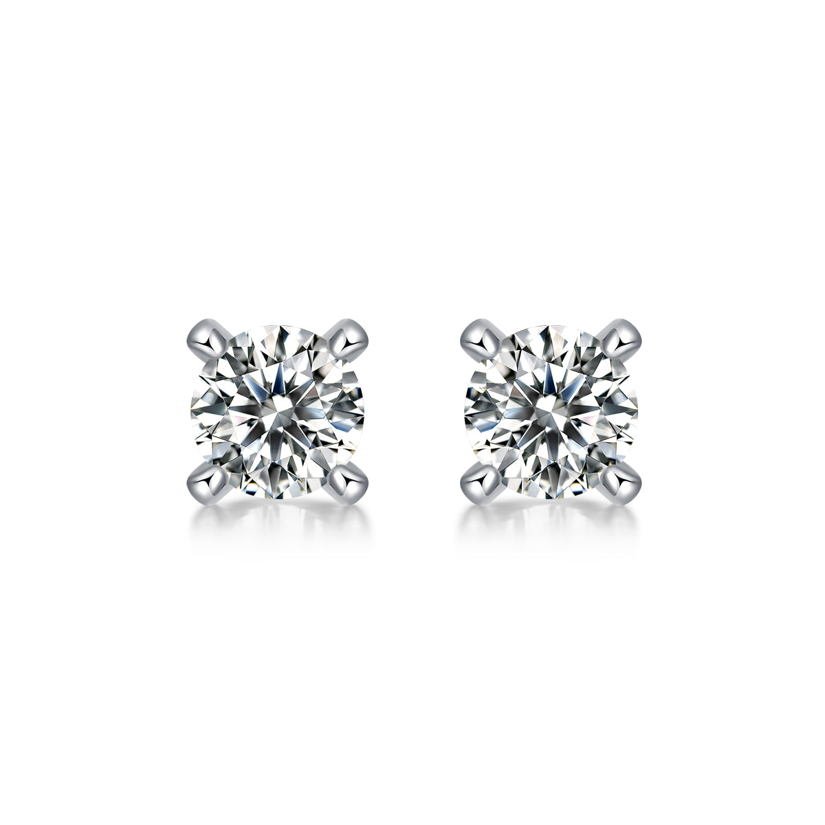 Timeless Moissanite earrings