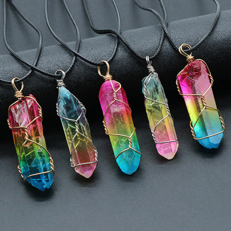 Aurora Rainbow Pendant crystal tree