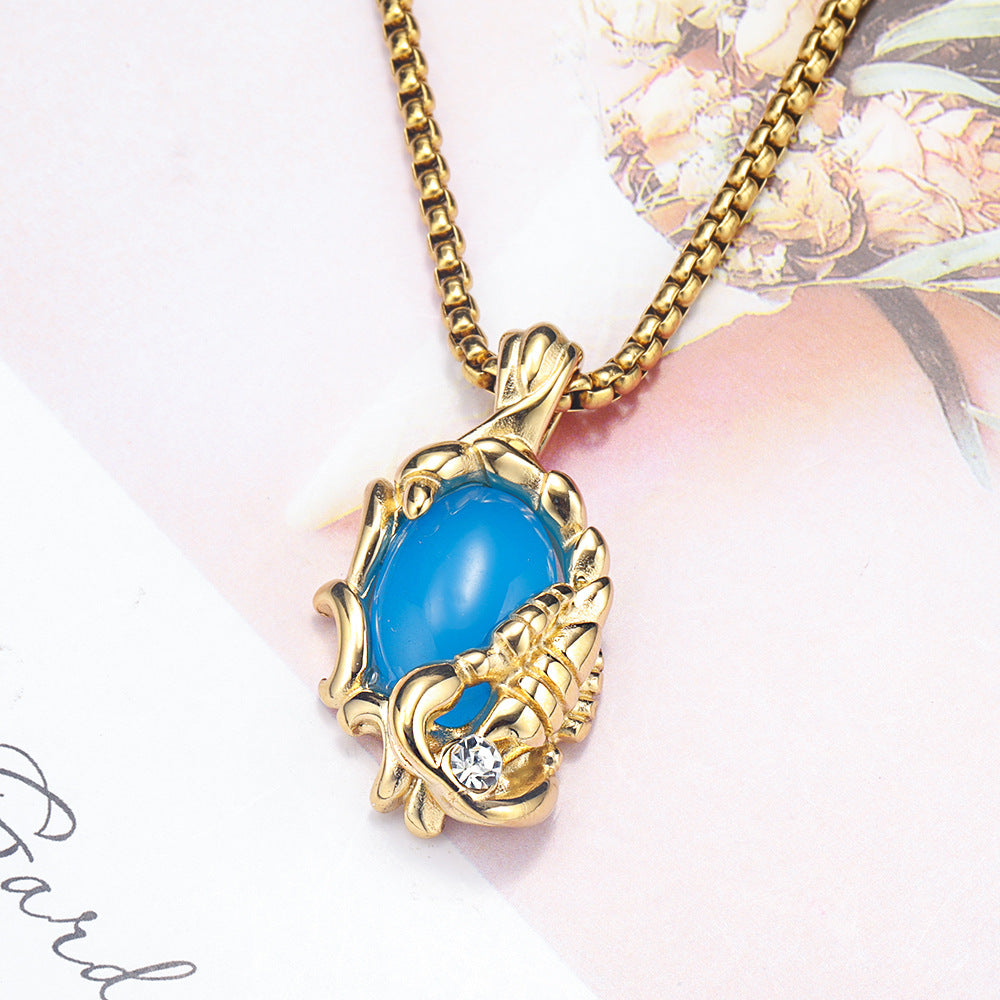 Astralis Gemstone Pendant Necklace