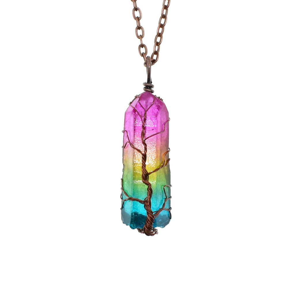 Aurora Rainbow Pendant crystal tree