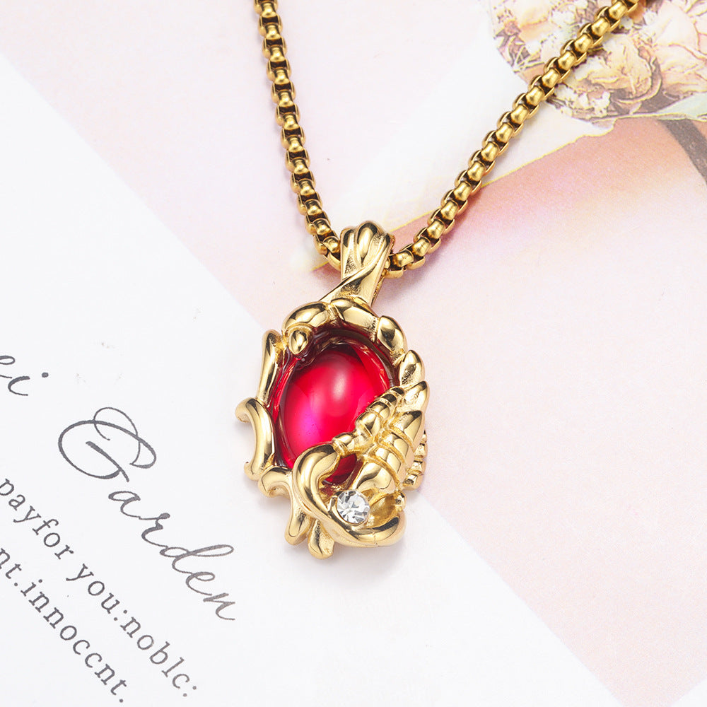 Astralis Gemstone Pendant Necklace