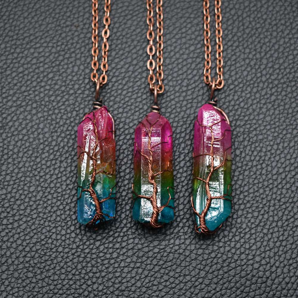 Aurora Rainbow Pendant crystal tree