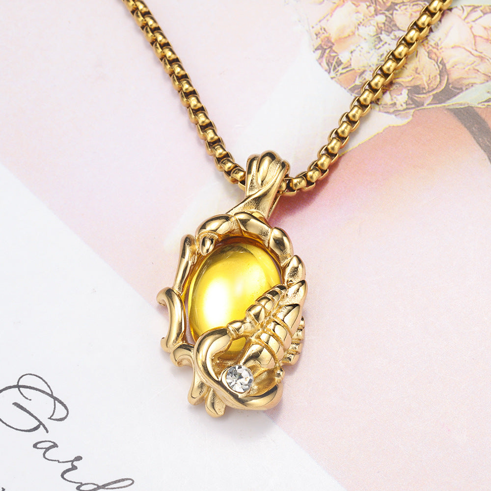 Astralis Gemstone Pendant Necklace