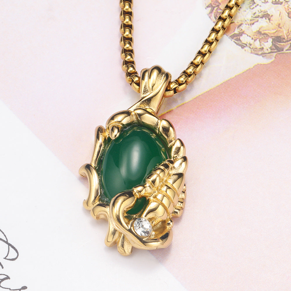 Astralis Gemstone Pendant Necklace